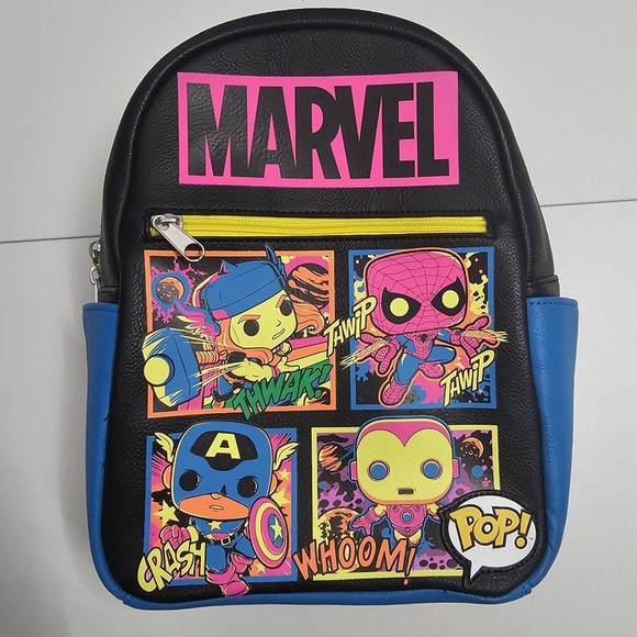 Marvel | Bags | Mini Marvel Backpack Spiderman Ironman Captain America ...